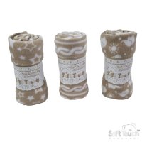 FBP10-COF: Coffee Printed Supersoft Roll Wrap